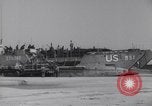 Image of U.S. troops reinforce Normandy beachhead after D-Day Normandy France, 1944, second 41 stock footage video 65675037055