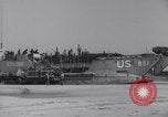 Image of U.S. troops reinforce Normandy beachhead after D-Day Normandy France, 1944, second 42 stock footage video 65675037055