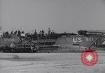Image of U.S. troops reinforce Normandy beachhead after D-Day Normandy France, 1944, second 44 stock footage video 65675037055