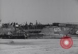 Image of U.S. troops reinforce Normandy beachhead after D-Day Normandy France, 1944, second 45 stock footage video 65675037055