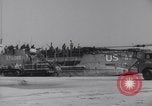 Image of U.S. troops reinforce Normandy beachhead after D-Day Normandy France, 1944, second 48 stock footage video 65675037055
