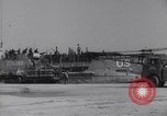 Image of U.S. troops reinforce Normandy beachhead after D-Day Normandy France, 1944, second 49 stock footage video 65675037055