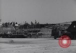 Image of U.S. troops reinforce Normandy beachhead after D-Day Normandy France, 1944, second 54 stock footage video 65675037055