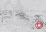 Image of U.S. troops hold German POWs on Normandy beach in World War II Normandy France, 1944, second 39 stock footage video 65675037057
