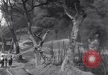 Standbild bombardiert Ölversorgung Depot Vereinigtes Königreich, 1944, aus Sekunde 3 historischem Filmmaterial Videoclip 65675037073