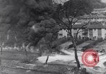 Standbild bombardiert Ölversorgung Depot Vereinigtes Königreich, 1944, aus Sekunde 11 historischem Filmmaterial Videoclip 65675037073
