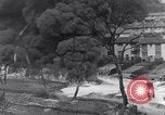 Standbild bombardiert Ölversorgung Depot Vereinigtes Königreich, 1944, aus Sekunde 13 historischem Filmmaterial Videoclip 65675037073