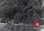 Standbild bombardiert Ölversorgung Depot Vereinigtes Königreich, 1944, aus Sekunde 20 historischem Filmmaterial Videoclip 65675037073