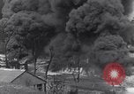 Standbild bombardiert Ölversorgung Depot Vereinigtes Königreich, 1944, aus Sekunde 21 historischem Filmmaterial Videoclip 65675037073