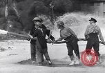 Standbild bombardiert Ölversorgung Depot Vereinigtes Königreich, 1944, aus Sekunde 40 historischem Filmmaterial Videoclip 65675037073