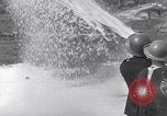 Standbild bombardiert Ölversorgung Depot Vereinigtes Königreich, 1944, aus Sekunde 59 historischem Filmmaterial Videoclip 65675037073