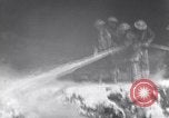 Image of bombed oil supply depot United Kingdom, 1944, second 32 stock footage video 65675037074