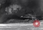 Image of bombed oil supply depot United Kingdom, 1944, second 19 stock footage video 65675037075