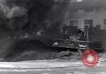 Image of bombed oil supply depot United Kingdom, 1944, second 21 stock footage video 65675037075