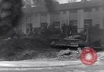 Image of bombed oil supply depot United Kingdom, 1944, second 24 stock footage video 65675037075