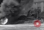 Image of bombed oil supply depot United Kingdom, 1944, second 29 stock footage video 65675037075