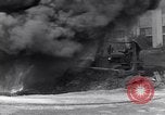 Image of bombed oil supply depot United Kingdom, 1944, second 30 stock footage video 65675037075