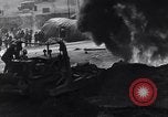 Image of bombed oil supply depot United Kingdom, 1944, second 38 stock footage video 65675037075