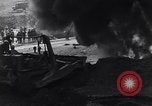 Image of bombed oil supply depot United Kingdom, 1944, second 42 stock footage video 65675037075