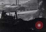 Image of bombed oil supply depot United Kingdom, 1944, second 47 stock footage video 65675037075