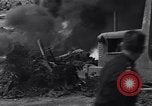 Image of bombed oil supply depot United Kingdom, 1944, second 52 stock footage video 65675037075