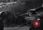 Image of bombed oil supply depot United Kingdom, 1944, second 53 stock footage video 65675037075