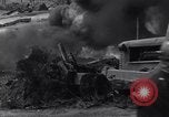 Image of bombed oil supply depot United Kingdom, 1944, second 54 stock footage video 65675037075