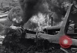 Image of bombed oil supply depot United Kingdom, 1944, second 57 stock footage video 65675037075