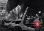 Image of bombed oil supply depot United Kingdom, 1944, second 59 stock footage video 65675037075