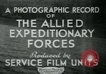 Image of eve of battle Europe, 1944, second 58 stock footage video 65675037076