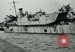 Immagine di navi nei porti britannici per l'invasione del D-Day Regno Unito, 1944, secondo 29 filmato di repertorio 65675037079