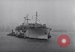Image of Steamship, SS Marine Flasher, arriving with Displaced Persons New York City USA, 1946, second 28 stock footage video 65675037088