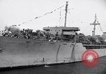 Image of Steamship, SS Marine Flasher, arriving with Displaced Persons New York City USA, 1946, second 36 stock footage video 65675037088