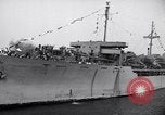 Image of Steamship, SS Marine Flasher, arriving with Displaced Persons New York City USA, 1946, second 37 stock footage video 65675037088
