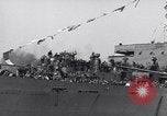 Image of Steamship, SS Marine Flasher, arriving with Displaced Persons New York City USA, 1946, second 43 stock footage video 65675037088