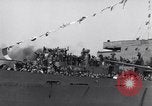 Image of Steamship, SS Marine Flasher, arriving with Displaced Persons New York City USA, 1946, second 45 stock footage video 65675037088