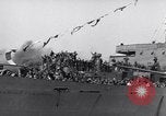 Image of Steamship, SS Marine Flasher, arriving with Displaced Persons New York City USA, 1946, second 48 stock footage video 65675037088