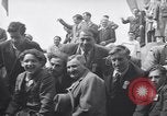 Image of European refugees arrive aboard the SS Marine Flasher New York City USA, 1946, second 17 stock footage video 65675037089