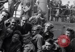 Image of European refugees arrive aboard the SS Marine Flasher New York City USA, 1946, second 30 stock footage video 65675037089