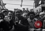 Image of European refugees arrive aboard the SS Marine Flasher New York City USA, 1946, second 34 stock footage video 65675037089