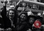 Image of European refugees arrive aboard the SS Marine Flasher New York City USA, 1946, second 35 stock footage video 65675037089