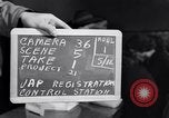 Image of Japanese Registration Control Station San Francisco California USA, 1942, second 45 stock footage video 65675037092
