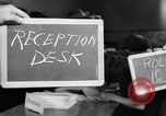 Image of Japanese Registration Control Station San Francisco California USA, 1942, second 47 stock footage video 65675037092