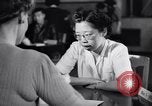Image of Japanese Registration Control Station San Francisco California USA, 1942, second 9 stock footage video 65675037093