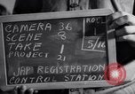 Image of Japanese Registration Control Station San Francisco California USA, 1942, second 62 stock footage video 65675037093