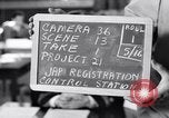 Image of Japanese Registration Control Station San Francisco California USA, 1942, second 38 stock footage video 65675037094