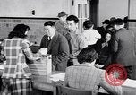 Image of Japanese Registration Control Station San Francisco California USA, 1942, second 57 stock footage video 65675037096