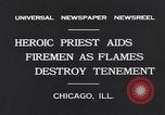 Image fire sur bâtiment Chicago Illinois USA, 1931, de la seconde 4 séquences d'archives historiques vidéo 65675037102