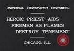 Image fire sur bâtiment Chicago Illinois USA, 1931, de la seconde 6 séquences d'archives historiques vidéo 65675037102