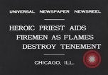 Image fire sur bâtiment Chicago Illinois USA, 1931, de la seconde 9 séquences d'archives historiques vidéo 65675037102